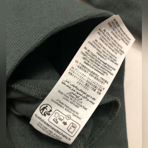 NWOT Mini Boden Glow Print Skeleton Hoodie - Picture 8 of 8